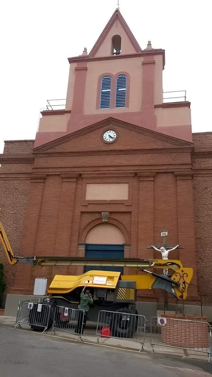 Travaux toiture église Saint-Pierre